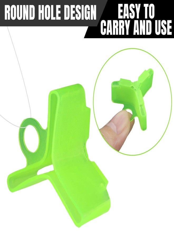 Leitee 300 Pcs Treble Hook Covers Assorted Sizes Fishing Hook Protector Bonnets Guard Safety Cap Protector, 5 Sizes(Black, Green, White) - Image 3